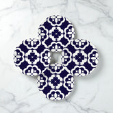 Elegant Geo Accent Plates, Set Of 4